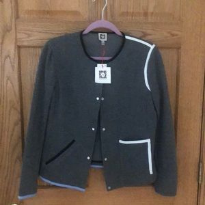 Anne Klein grey blazer